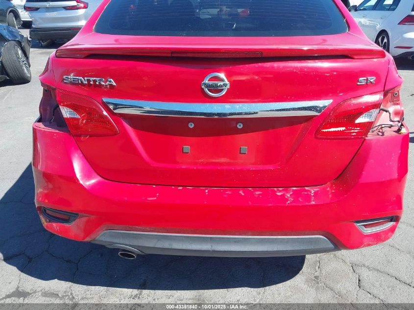 2017 Nissan Sentra Sr VIN: 3N1AB7AP7HY296383 Lot: 43351840