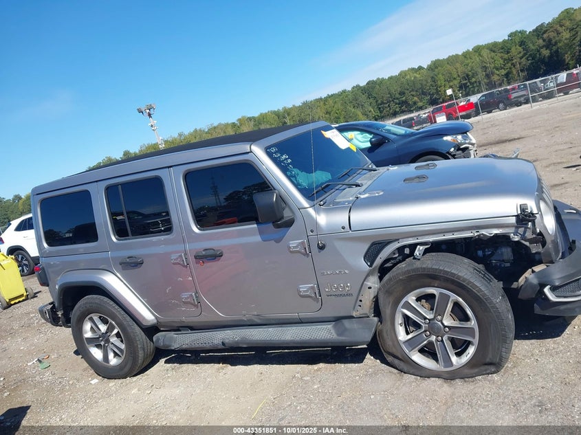 2020 JEEP WRANGLER UNLIMITED SAHARA - 1C4HJXEN7LW149651