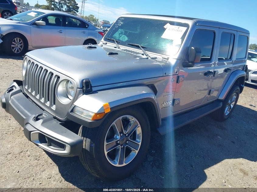 2020 JEEP WRANGLER UNLIMITED SAHARA - 1C4HJXEN7LW149651