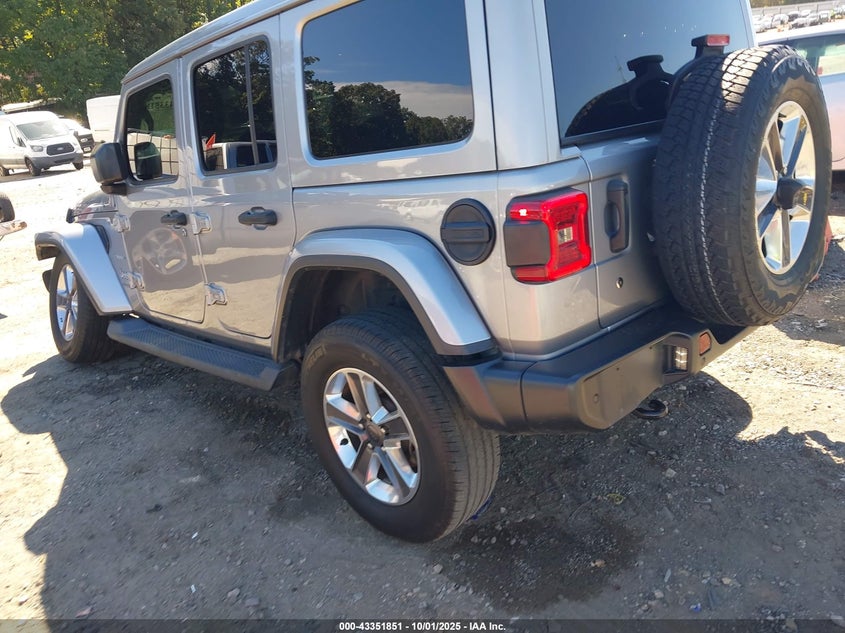 2020 JEEP WRANGLER UNLIMITED SAHARA - 1C4HJXEN7LW149651