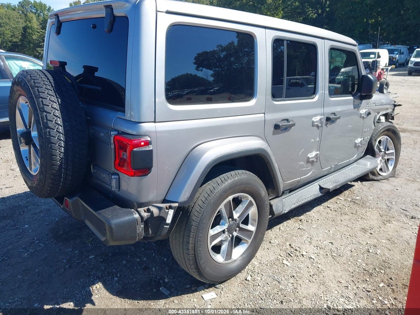 2020 JEEP WRANGLER UNLIMITED SAHARA - 1C4HJXEN7LW149651