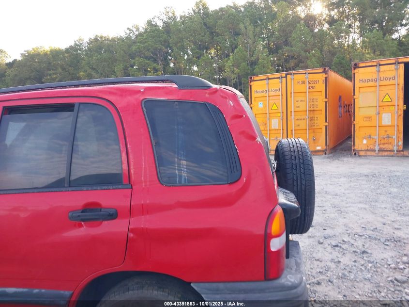 2004 Chevrolet Tracker VIN: 2CNBE134946914982 Lot: 43351863