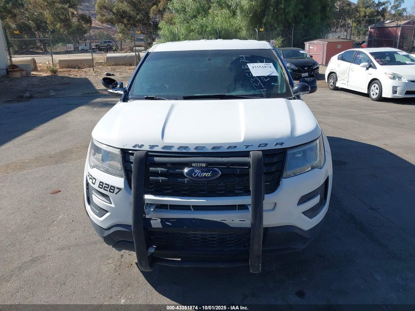 2016 FORD POLICE INTERCEPTOR - 1FM5K8AR3GGB73987