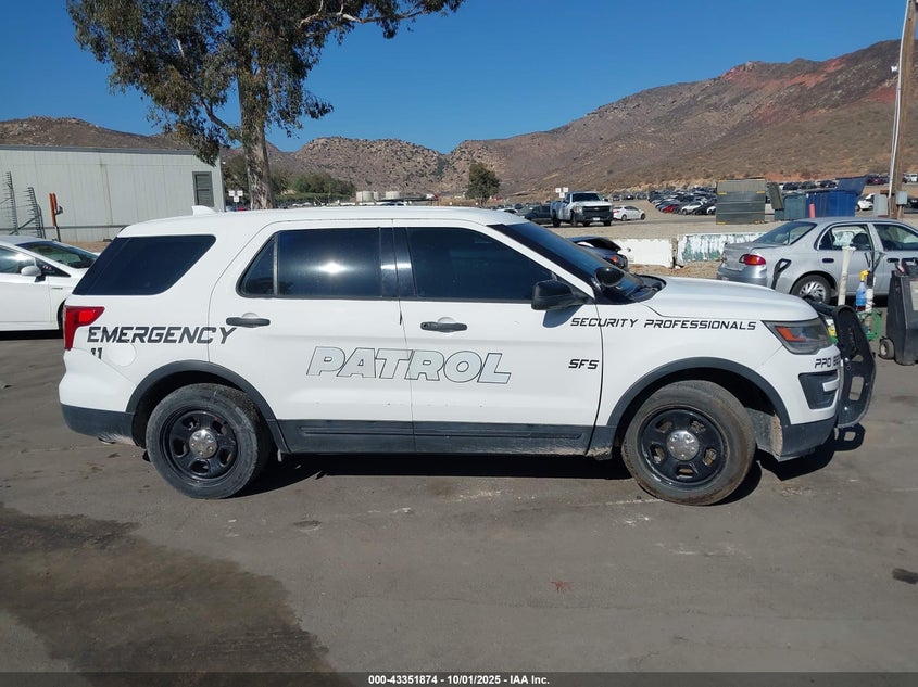 2016 FORD POLICE INTERCEPTOR - 1FM5K8AR3GGB73987