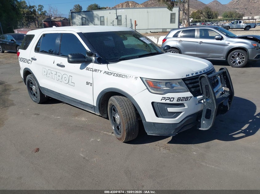 2016 FORD POLICE INTERCEPTOR - 1FM5K8AR3GGB73987