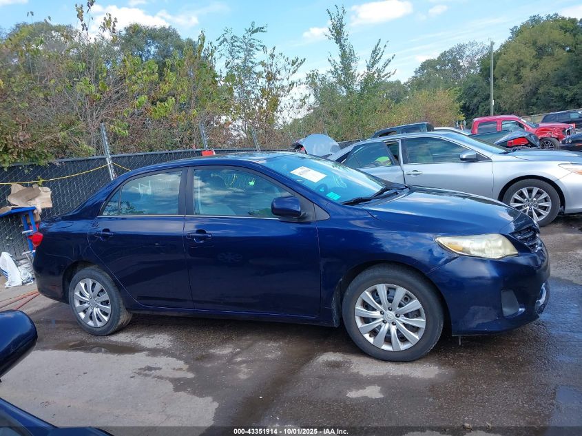 2013 Toyota Corolla Le VIN: 5YFBU4EEXDP176008 Lot: 43351914
