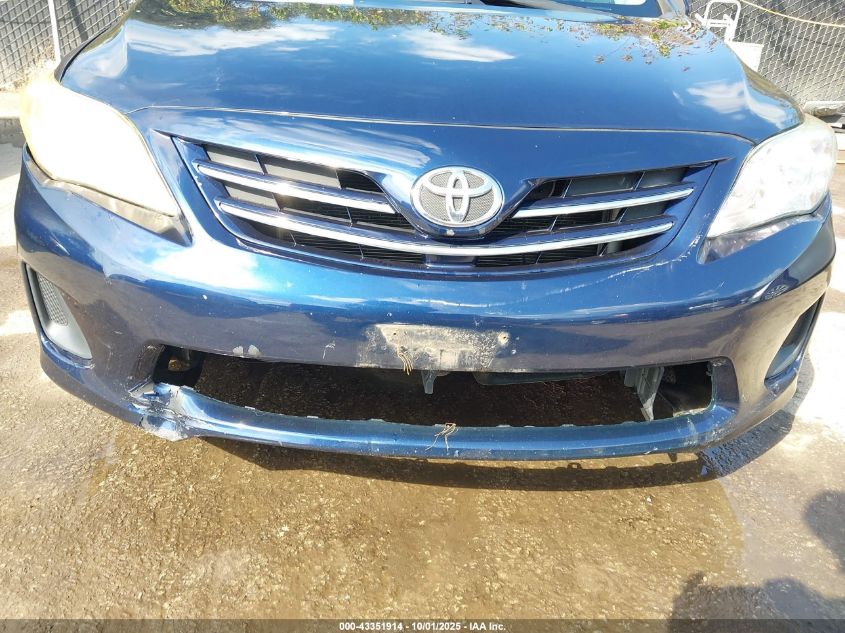 2013 Toyota Corolla Le VIN: 5YFBU4EEXDP176008 Lot: 43351914