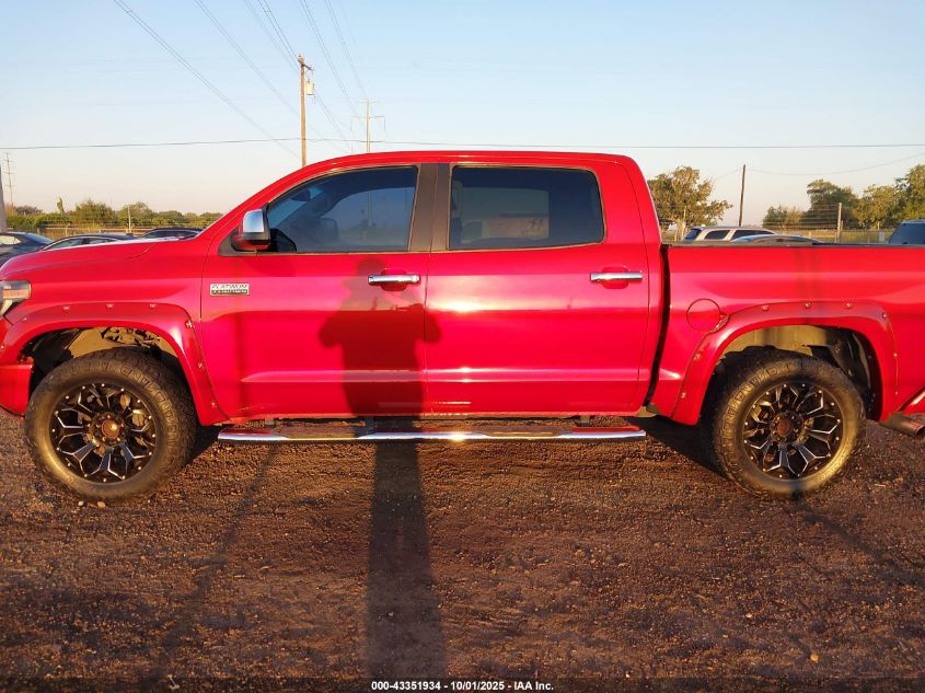 2015 Toyota Tundra Platinum 5.7L V8 VIN: 5TFGY5F1XFX190989 Lot: 43351934