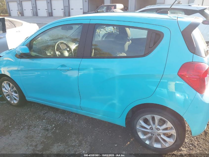 2021 Chevrolet Spark Fwd 1Lt Automatic VIN: KL8CD6SAXMC709770 Lot: 43351951