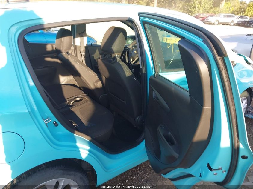 2021 Chevrolet Spark Fwd 1Lt Automatic VIN: KL8CD6SAXMC709770 Lot: 43351951