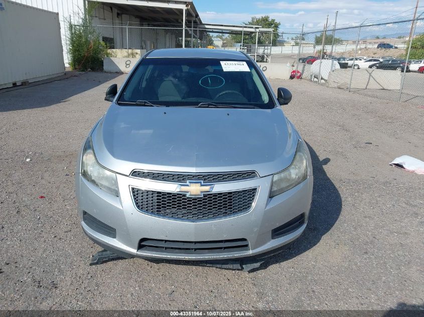 2011 Chevrolet Cruze Ls VIN: 1G1PD5SH1B7194124 Lot: 43351964