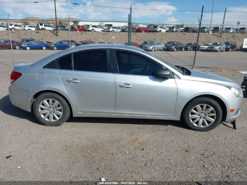 2011 Chevrolet Cruze Ls VIN: 1G1PD5SH1B7194124 Lot: 43351964