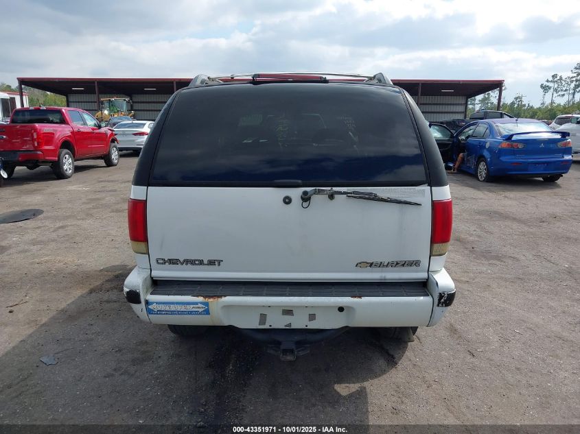 1995 Chevrolet Blazer VIN: 1GNCS13W5SK142291 Lot: 43351971