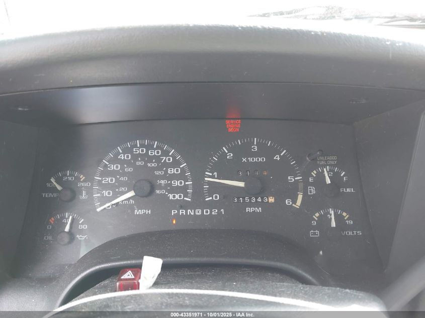 1995 Chevrolet Blazer VIN: 1GNCS13W5SK142291 Lot: 43351971