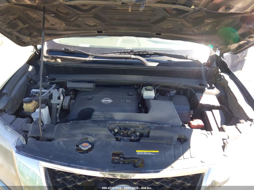 2013 Nissan Pathfinder Sv VIN: 5N1AR2MN7DC631033 Lot: 43351975