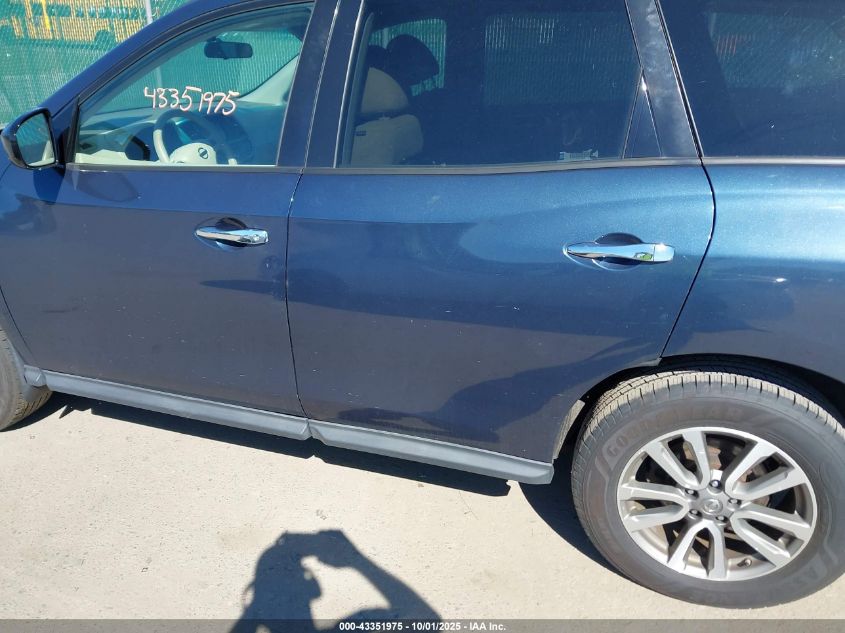 2013 Nissan Pathfinder Sv VIN: 5N1AR2MN7DC631033 Lot: 43351975