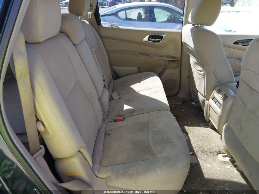 2013 Nissan Pathfinder Sv VIN: 5N1AR2MN7DC631033 Lot: 43351975