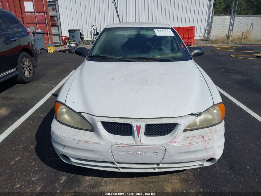 2003 Pontiac Grand Am Se1 VIN: 1G2NF52E03C153849 Lot: 43351991