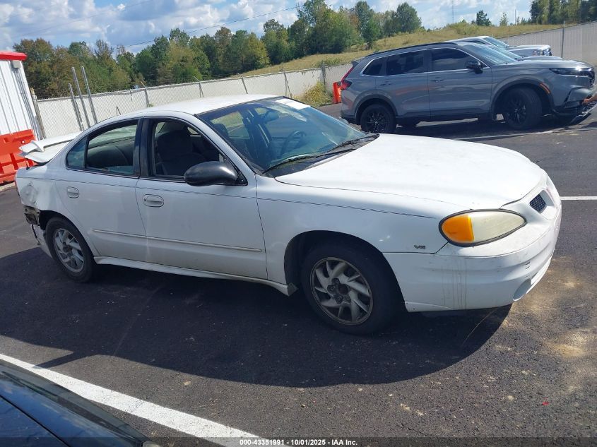 2003 Pontiac Grand Am Se1 VIN: 1G2NF52E03C153849 Lot: 43351991