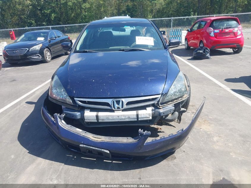 2007 Honda Accord 2.4 Lx VIN: 1HGCM56497A172381 Lot: 43352021