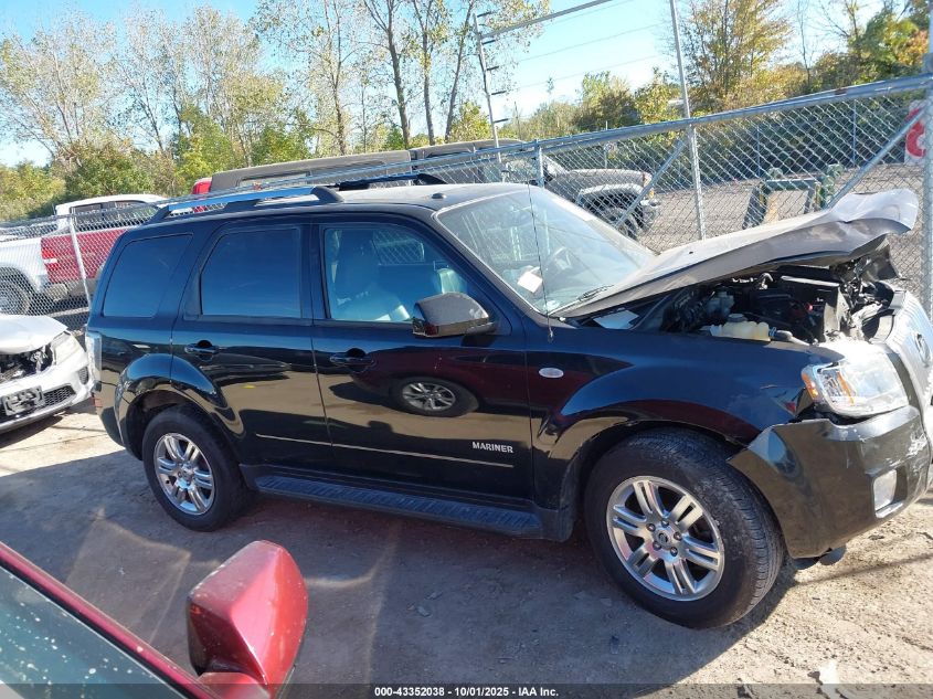 2008 Mercury Mariner Premier VIN: 4M2CU87188KJ20203 Lot: 43352038