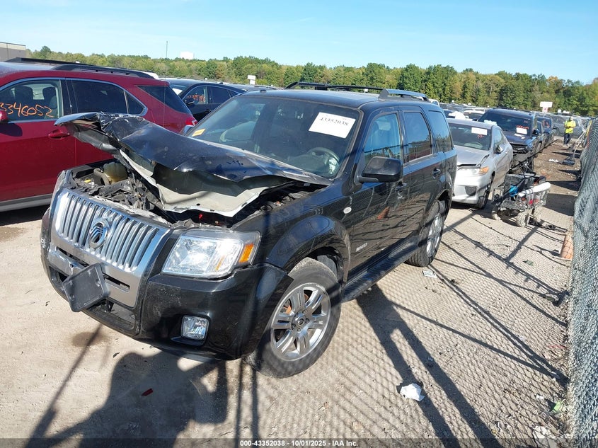 4M2CU87188KJ20203 2008 MERCURY MARINER photo no. 2