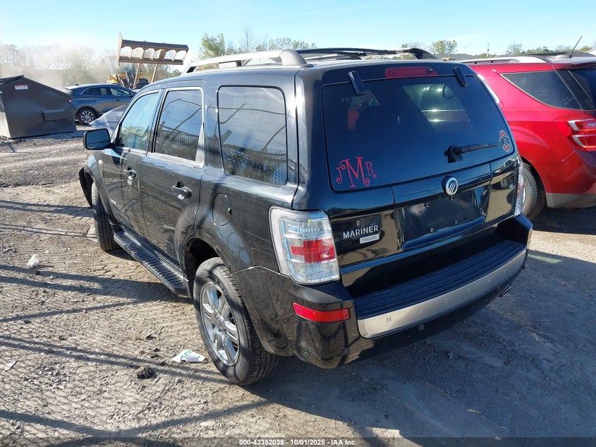 4M2CU87188KJ20203 2008 MERCURY MARINER photo no. 3