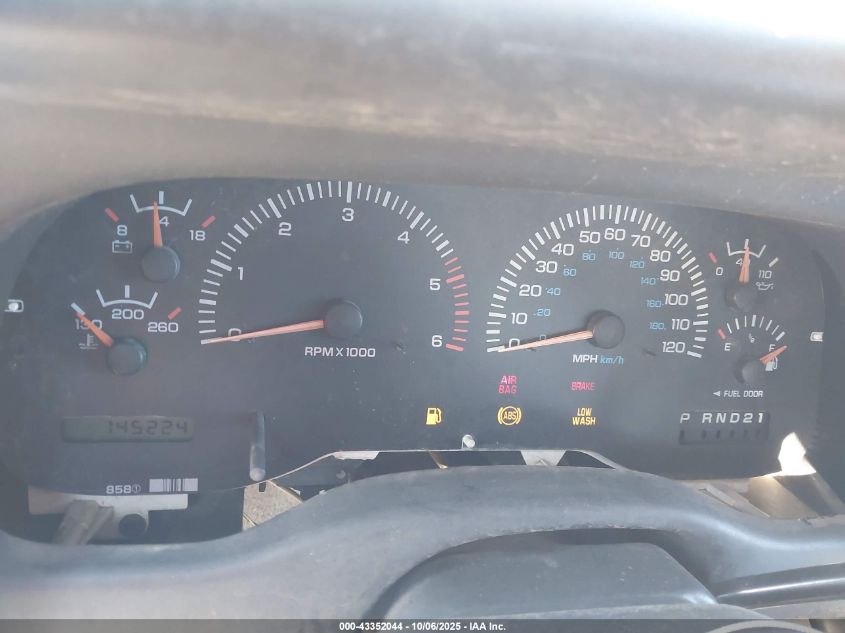 1997 Dodge Dakota Slt/Sport VIN: 1B7GG23Y1VS160665 Lot: 43352044