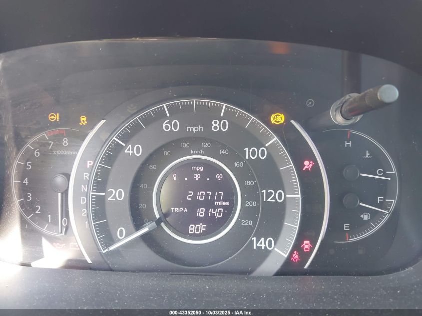 2013 Honda Cr-V Lx VIN: 5J6RM3H38DL000175 Lot: 43352050