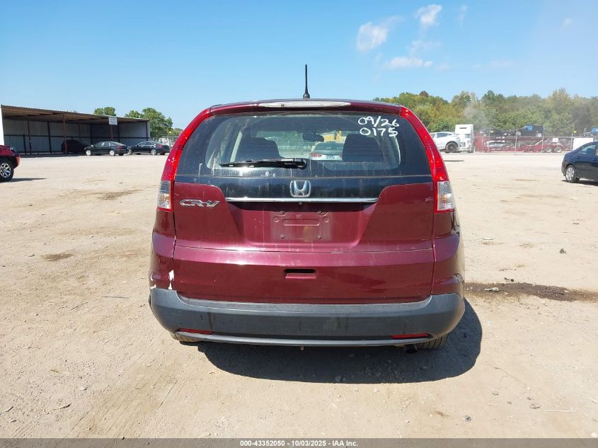 2013 Honda Cr-V Lx VIN: 5J6RM3H38DL000175 Lot: 43352050