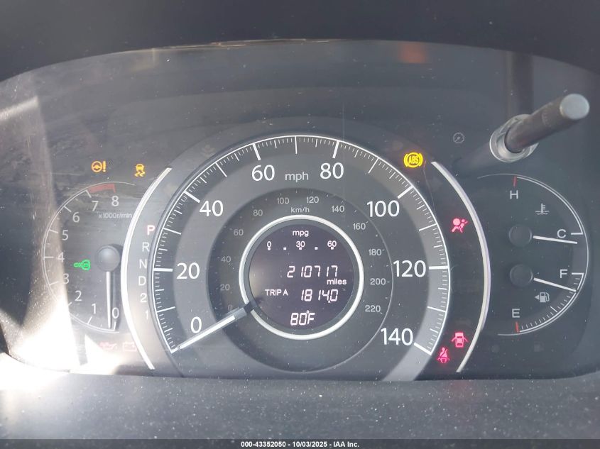 2013 Honda Cr-V Lx VIN: 5J6RM3H38DL000175 Lot: 43352050