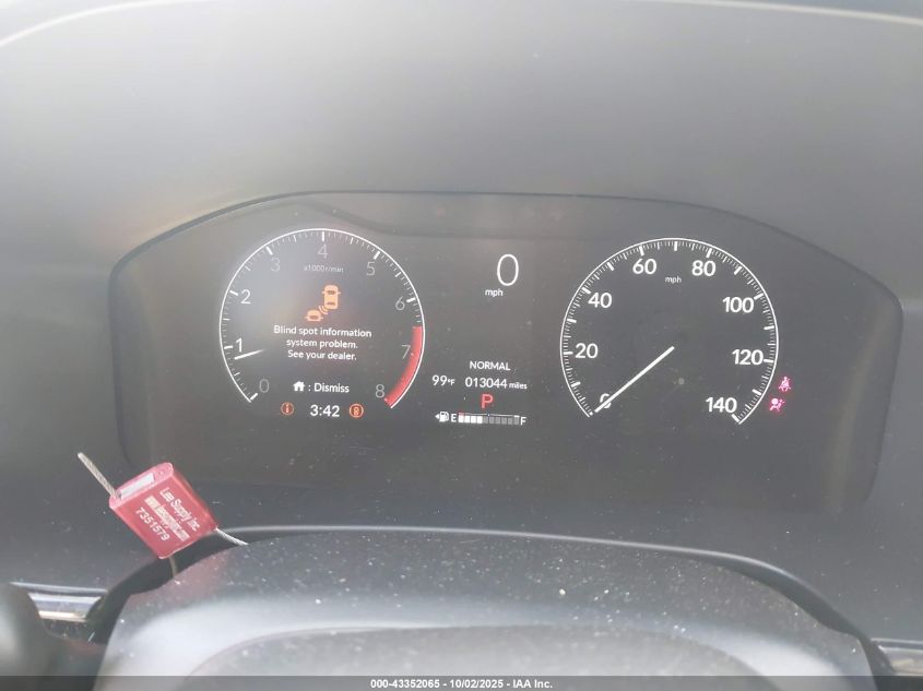 2025 Honda Cr-V Ex-L 2Wd VIN: 2HKRS3H79SH310187 Lot: 43352065