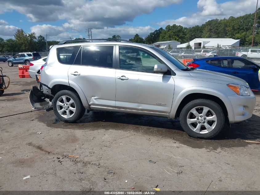 2012 Toyota Rav4 Limited V6 VIN: 2T3DK4DV9CW093481 Lot: 43352080