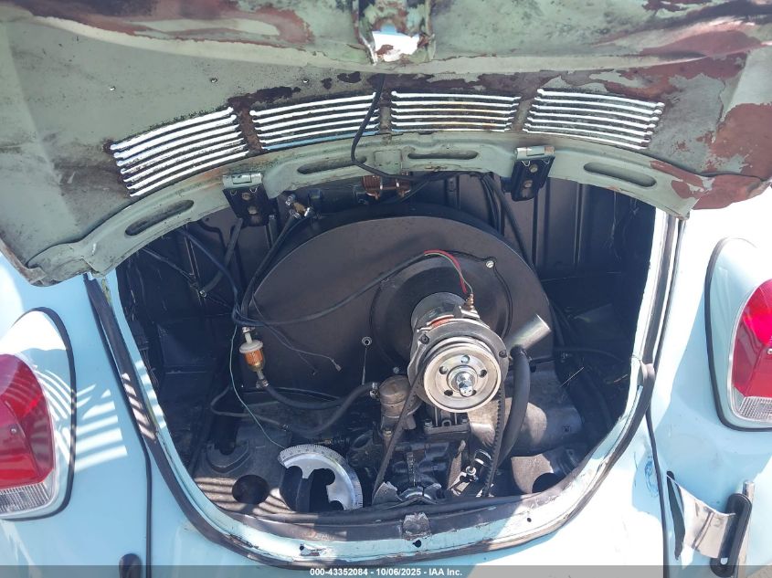 1972 Volkswagen Beetle VIN: 00000001122303946 Lot: 43352084