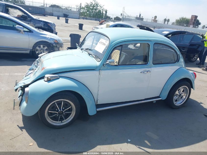 1972 Volkswagen Beetle VIN: 00000001122303946 Lot: 43352084