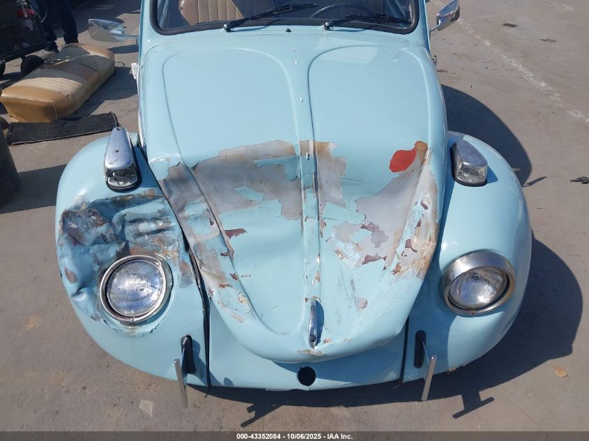 1972 Volkswagen Beetle VIN: 00000001122303946 Lot: 43352084