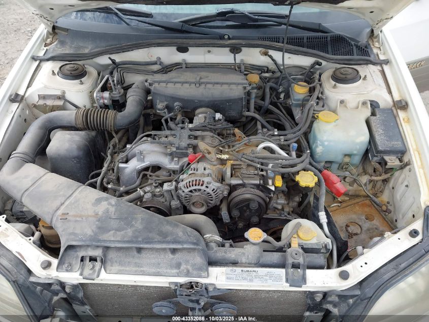 2000 Subaru Outback VIN: 4S3BH6758Y6670958 Lot: 43352086