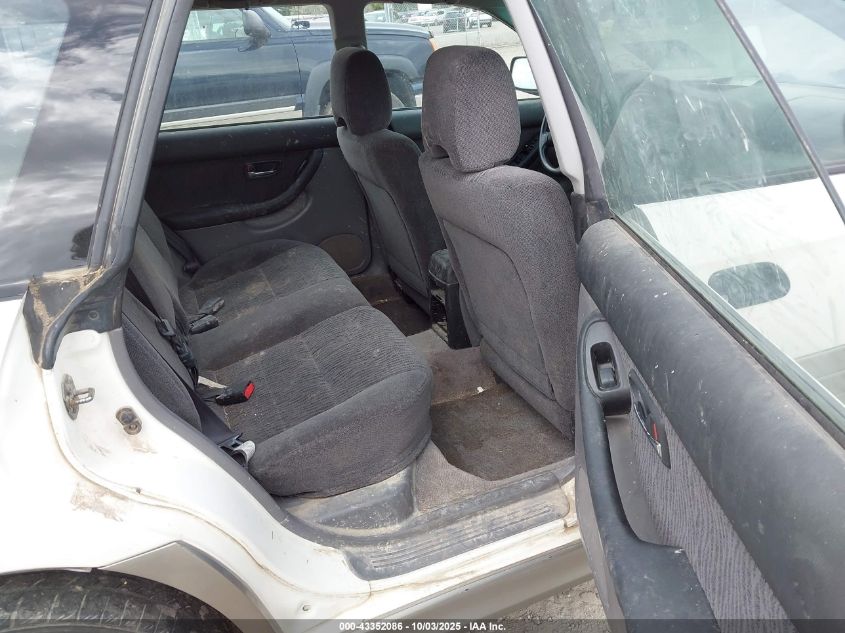 2000 Subaru Outback VIN: 4S3BH6758Y6670958 Lot: 43352086