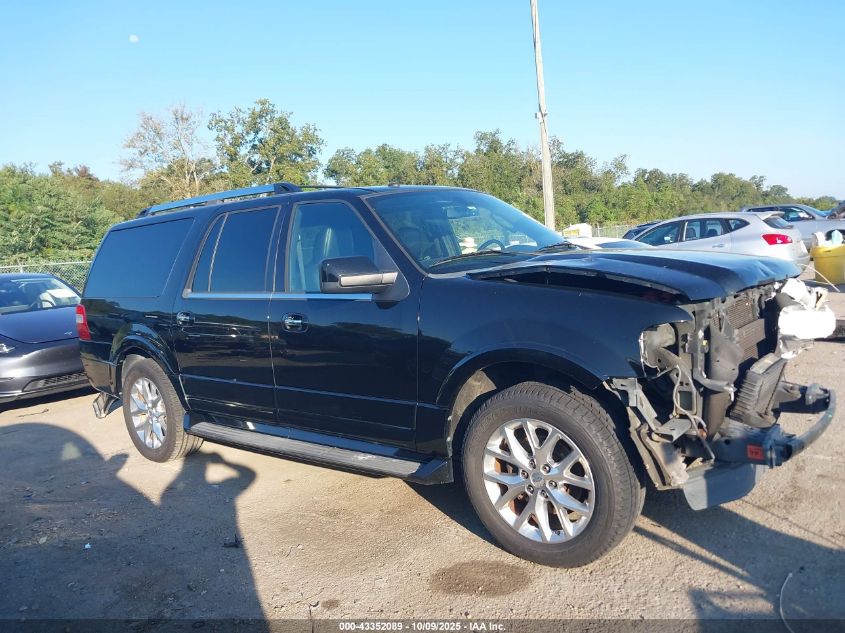 2016 Ford Expedition El Limited VIN: 1FMJK1KT6GEF36634 Lot: 43352089