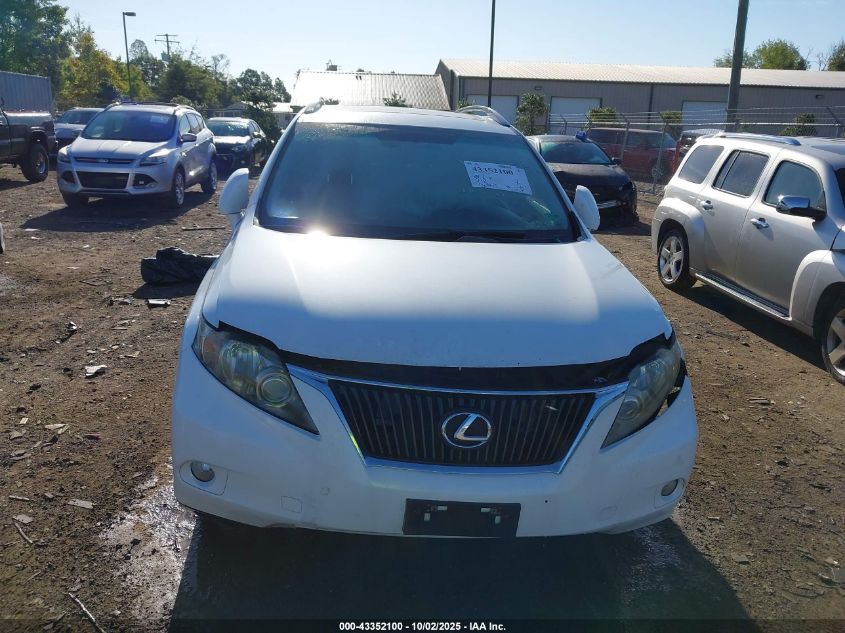 2011 Lexus Rx 350 VIN: 2T2BK1BAXBC093208 Lot: 43352100
