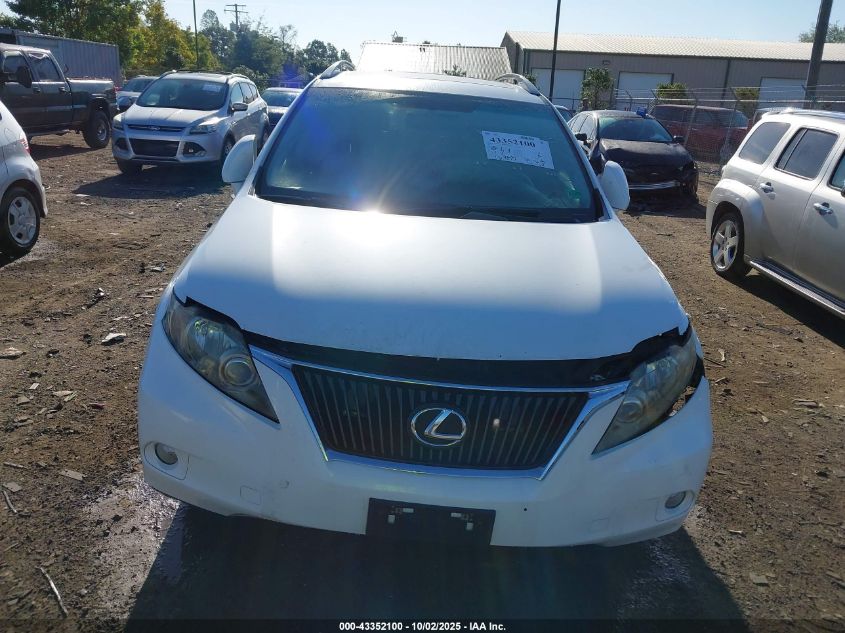 2011 Lexus Rx 350 VIN: 2T2BK1BAXBC093208 Lot: 43352100