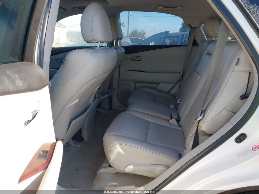 2011 Lexus Rx 350 VIN: 2T2BK1BAXBC093208 Lot: 43352100