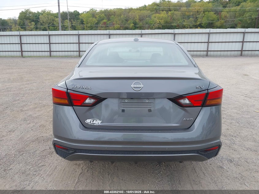 2024 Nissan Altima Sv Intelligent Awd VIN: 1N4BL4DW0RN360235 Lot: 43352103