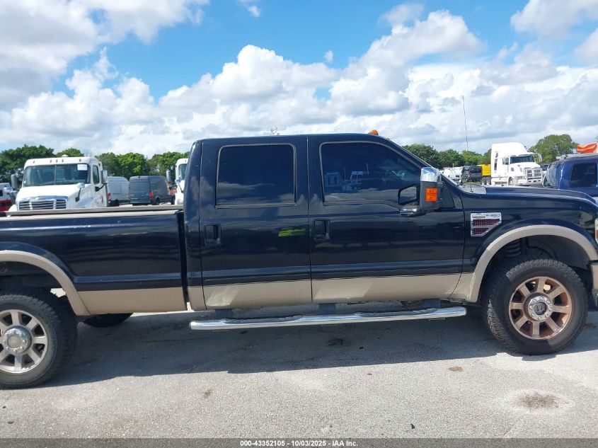 2008 Ford F-350 Fx4/Harley-Davidson/King Ranch/Lariat/Xl/Xlt VIN: 1FTWW31RX8EE18992 Lot: 43352105