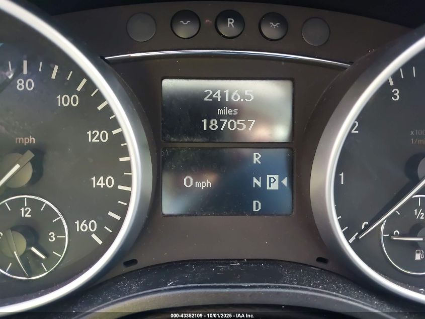 2007 Mercedes-Benz Ml 350 4Matic VIN: 4JGBB86E27A150938 Lot: 43352109