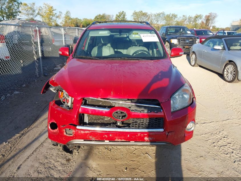 2010 Toyota Rav4 Limited VIN: JTMDF4DV5AD033440 Lot: 43352140