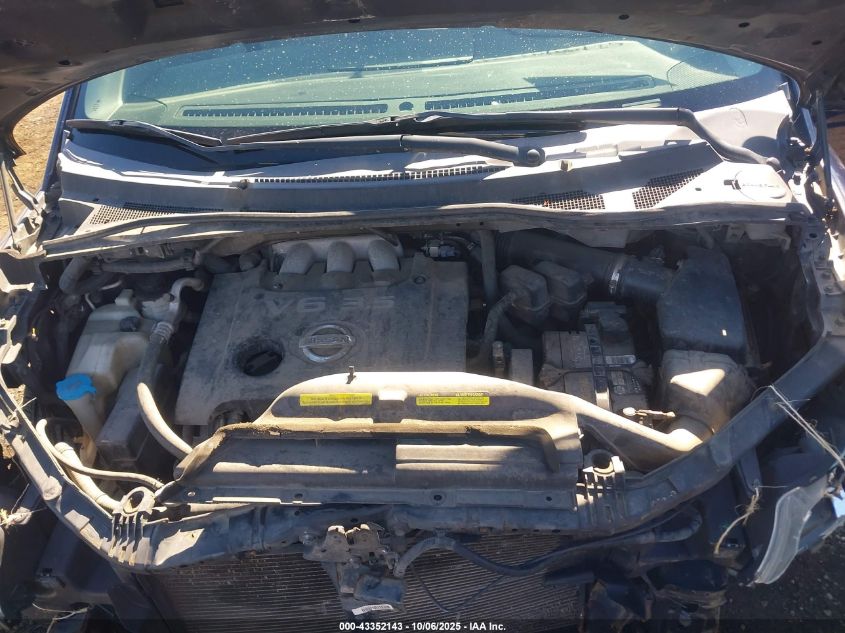 2008 Nissan Quest 3.5 VIN: 5N1BV28U58N118987 Lot: 43352143