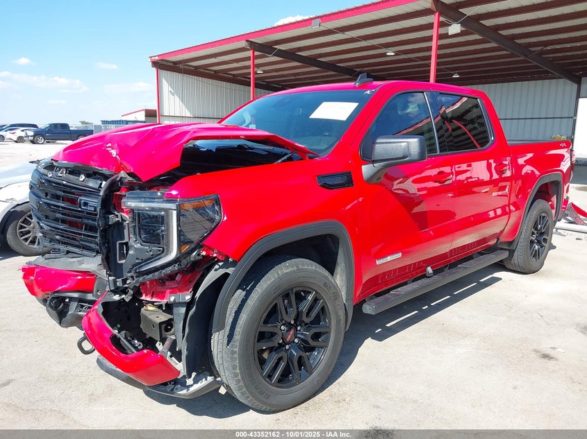 2023 GMC SIERRA 1500 4WD  SHORT BOX ELEVATION WITH 3SB - 1GTPUCEK7PZ194465