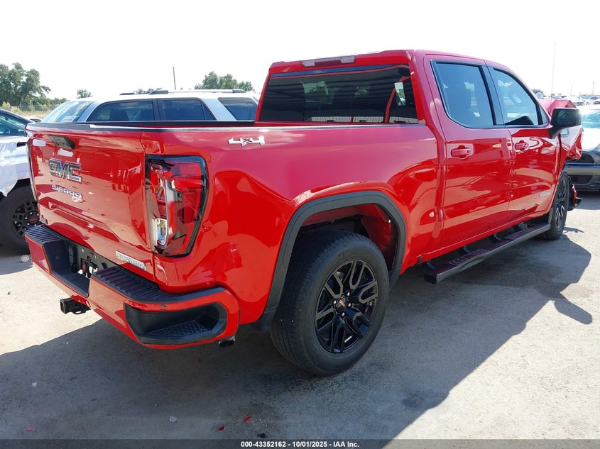 2023 GMC SIERRA 1500 4WD  SHORT BOX ELEVATION WITH 3SB - 1GTPUCEK7PZ194465