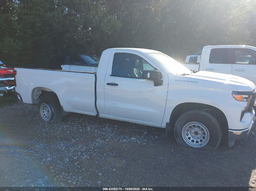 2023 Chevrolet Silverado 1500 2Wd Long Bed Wt VIN: 3GCNAAEK2PG339464 Lot: 43352170